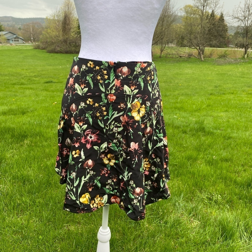 3.1 Phillip Lim Pink Yellow Skater Skirt Size 4 Pockets